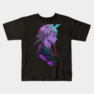 Cyberpunk agent Kids T-Shirt